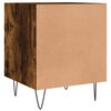 vidaXL Bedside Cabinet Smoked Oak 40x40x50 cm Engineered Wood