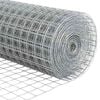 vidaXL Euro Fence Silver 0.6 x 10 m Hot dip galvanized iron