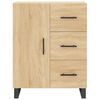 vidaXL Sideboard Sonoma Oak 69.5x34x90 cm Engineered Wood