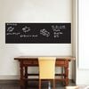 WALPLUS Chalkboard Decoration Sticker 200x45cm Black