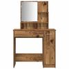 vidaXL Dressing Table Set Old Wood Engineered Wood