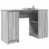 vidaXL Desk Grey Sonoma 120x42x76 cm Engineered Wood