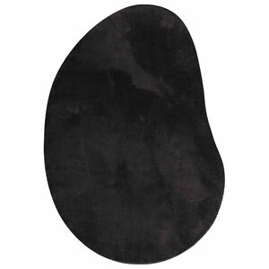 vidaXL Carpet Folding Black 120 x 170 cm Polyester