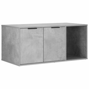 vidaXL Cat Crate Furniture Concrete Grey 100 x 49 x 45 cm