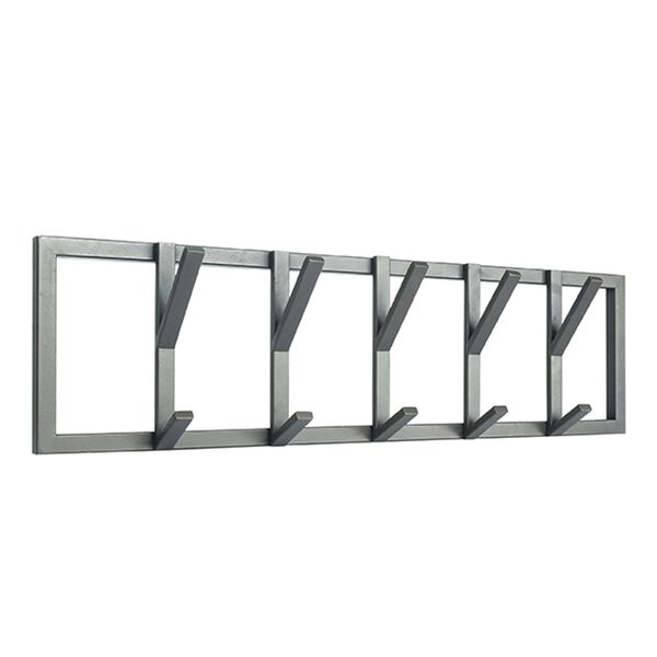LABEL51 Coat Rack Frame 80x9x22 cm L Grey