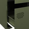 vidaXL Highboard Olive Green 68x39x101.5 cm Steel