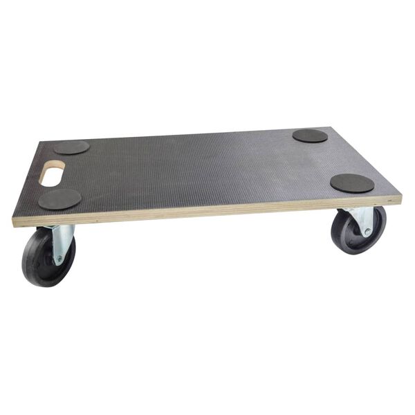 Practo Home Furniture Roller 300 kg Wood Black