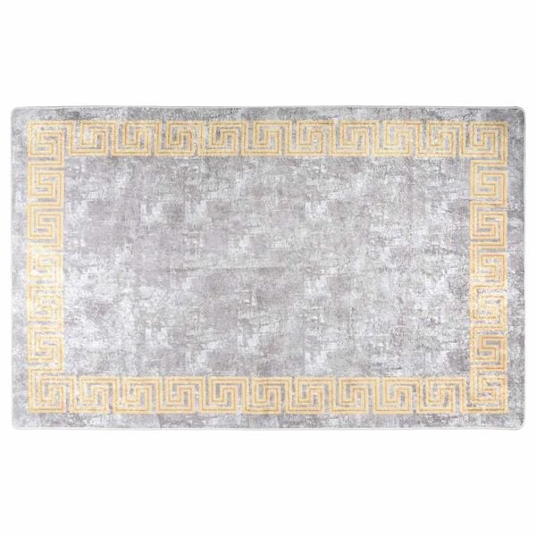 vidaXL Rug Washable 160x230 cm Grey