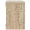 vidaXL Wall Cube Shelves 6 pcs White and Sonoma Oak 22x15x22 cm