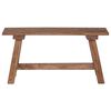 vidaXL Bench Natural 92 x 23.5 x 45.5 cm Solid Mahogany wood
