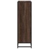 vidaXL Book Cabinet Brown Oak 65.5x33x107.5 cm Engineered Wood