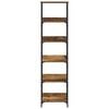 vidaXL Bookshelf Old Wood 50x33x188.5cm Engineered Wood
