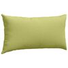 vidaXL Sofa Pillows 2 pcs Light Green 80 x 40 cm Fabric