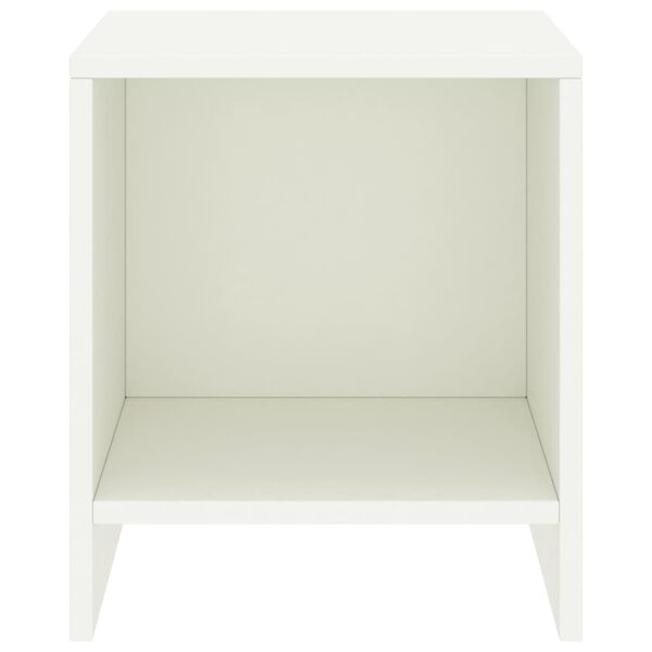 vidaXL Bedside Cabinets 2 pcs White 35x30x40 cm Solid Pinewood