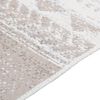 vidaXL Rug Beige 160x230 cm Cotton