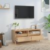 vidaXL TV Cabinet Sonoma Oak 100x34.5x44.5 cm Engineered Wood