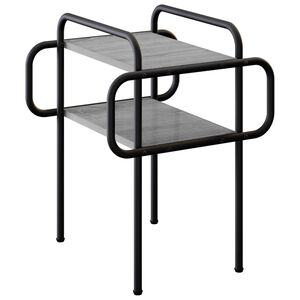 vidaXL Coffee Table Grey Sonoma 40 x 40 x 51 cm Engineered Wood
