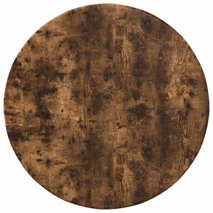 vidaXL Table Top Smoked oak &Oslash; 40 x 1.5 cm Engineered Wood