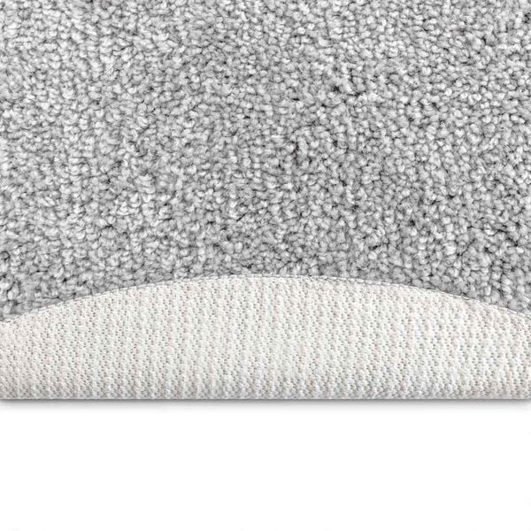 vidaXL Anti-slip Shaggy Rug Grey 120 x 120 cm PP