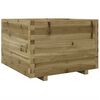 vidaXL Garden Planter 70x70x49.5 cm Impregnated Wood Pine