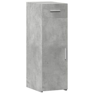 vidaXL Sideboard Concrete Grey 30x42,5x93 cm Engineered Wood