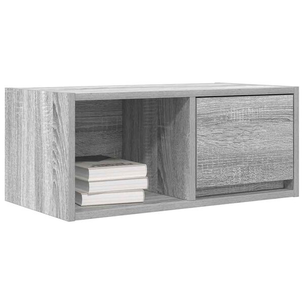 vidaXL TV Cabinets 2 pcs Grey Sonoma 60x31x25.5 cm Engineered Wood