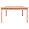 vidaXL Garden Table 121x82.5x45 cm Solid Wood Douglas