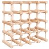 vidaXL Wine Rack for 20 Bottles 46.5x23x46.5 cm Solid Wood Pine