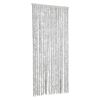 vidaXL Fly Curtain Grey 56x200 cm Chenille