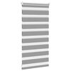 vidaXL Zebra blind 40.9x100 cm Fabric Width 36.7 cm grey