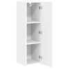 vidaXL TV Wall Cabinet White 30 x 31 x 100 cm Engineered Wood
