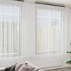 vidaXL Lace Curtain with Curtains Floral White 280 x 600 cm Polyester