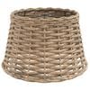 vidaXL Ceiling Lamp Shade Brown &Oslash;38x23 cm Wicker