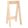 vidaXL Stools 2 pcs 40x40x75 cm Solid Wood Pine