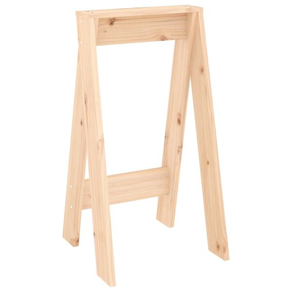 vidaXL Stools 2 pcs 40x40x75 cm Solid Wood Pine