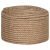 vidaXL Rope 100% Jute 12 mm 100 m