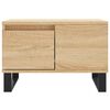 vidaXL Coffee Table Sonoma Oak 55x55x36.5 cm Engineered Wood