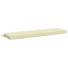 vidaXL Bench Cushion SOEST 100% Polyester Cream 140 x 40 x 8 cm