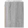 vidaXL Hanging Cabinet Grey Sonoma 40 x 29.5 x 40 cm Engineered Wood