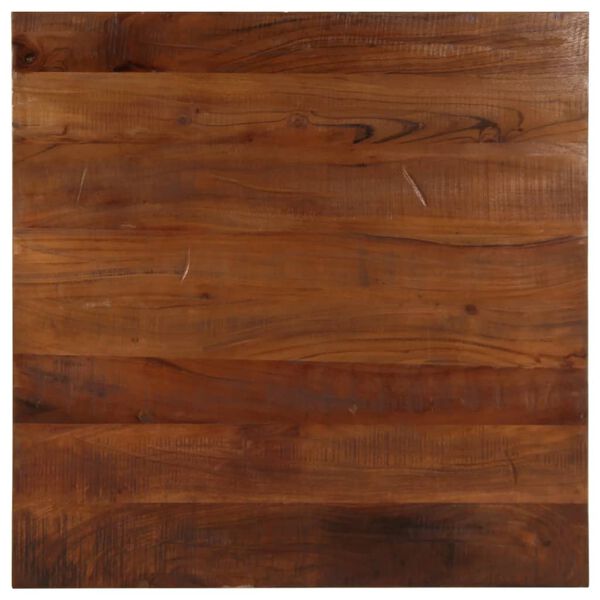 vidaXL Table Top 70x70x2.5 cm Square Solid Wood Reclaimed