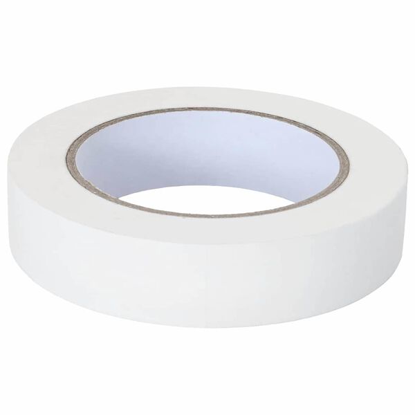 vidaXL Painter Masking Tapes 12 pcs White 25mm x 50m Paper