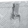 vidaXL Aluminium Box 76.5x26.5x33 cm Silver