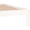 vidaXL Bed Frame without Mattress White 90x190cm Single