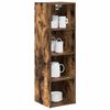 vidaXL Hanging Cabinet Smoked Oak 30 x 29.5 x 100 cm Engineered Wood