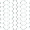 vidaXL Hexagon Fence Green 0.5 x 50 m PVC