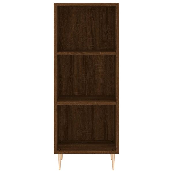 vidaXL Sideboard Brown Oak 34.5x32.5x90 cm Engineered Wood