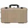 vidaXL Hard Case Sand 56 x 35 x 23 cm Polypropylene and ABS