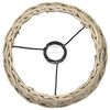 vidaXL Lamp Shade Wicker 30x20 cm Natural