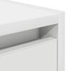 vidaXL Wall-Mounted Bedside Cabinet White 38x34x40 cm