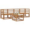 vidaXL Outdoor Sofa Set 5 pcs Natural Solid Acacia Wood